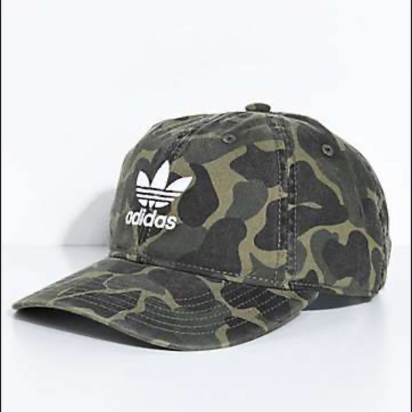 🆕 adidas Women’s Original Forest Camo Relaxed Hat - Picture 1 of 7